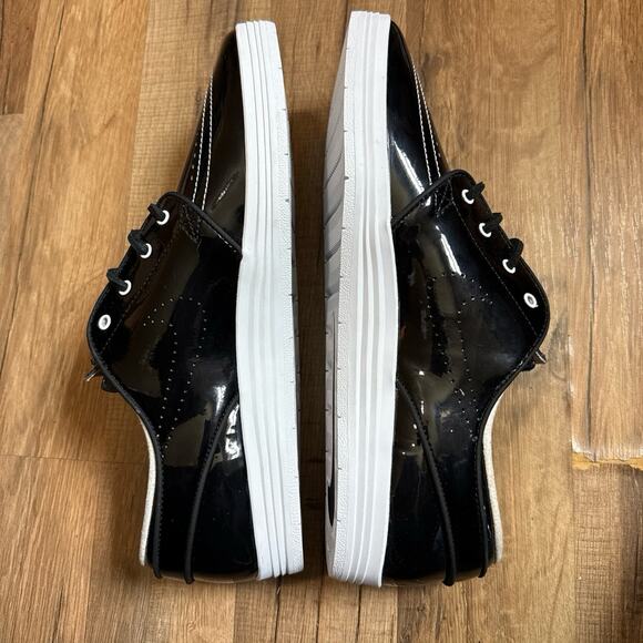 2014 Nike SB Lunarlon 8five2 Stefan Janoski Patent Black White main image 8